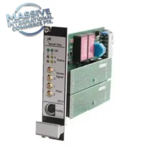 Emerson A6312 AMS 6500 Dual Channel Speed & Key Phase Monitor, EPRO TSI Overspeed Protection Module